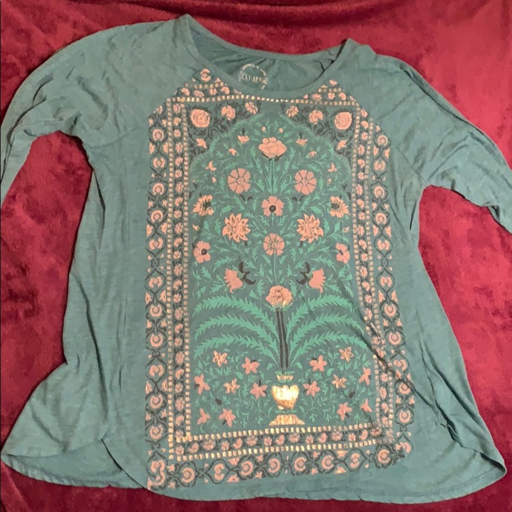Lucky Brand Plus Size Lightweight top